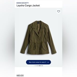 Olive Green Utility Jacket